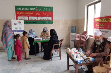 Sadat Welfare Society Free Camp for Poor